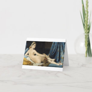 Jean-Auguste-Dominique Ingres - La Grande Odalisqu Tack Kort