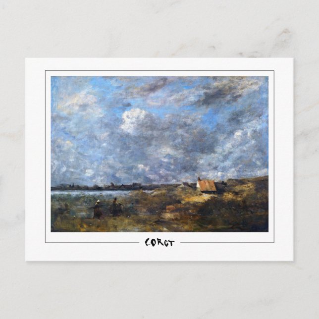 Jean-Baptiste-Camille Corot #101-2 - Fin Art P... Vykort (Framsida)