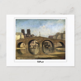 Jean-Baptiste-Camille Corot #141-2 - Fin Art P... Vykort