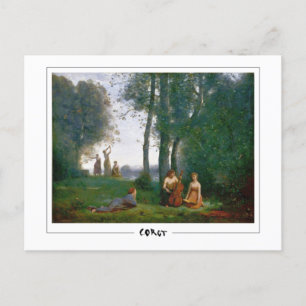 Jean-Baptiste-Camille Corot #18 - Fine Art Post .. Vykort