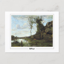 Jean-Baptiste-Camille Corot #325-2 - Fin Art P... Vykort