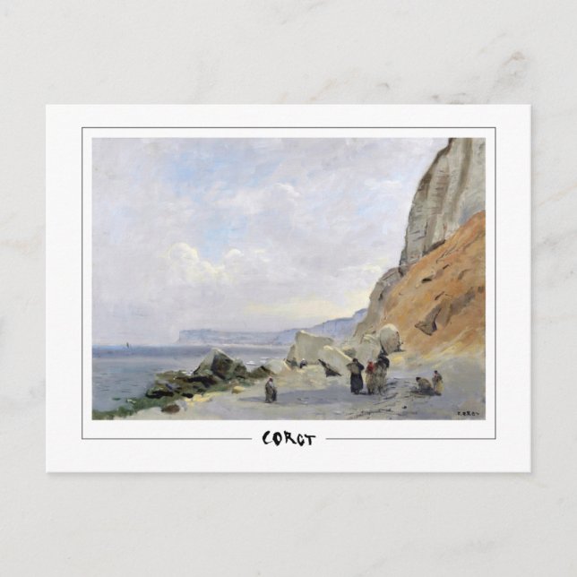 Jean-Baptiste-Camille Corot #387 - Fint konst Pos… Vykort (Framsida)