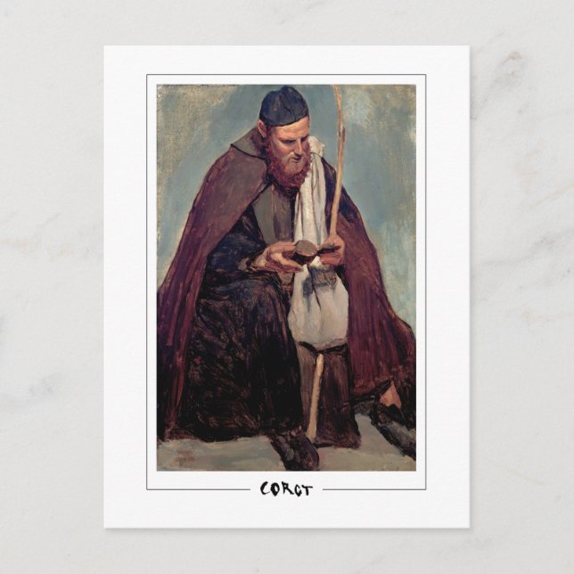 Jean-Baptiste-Camille Corot #76-2 - Fin Art Po... Vykort (Framsida)