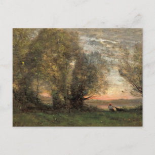 Jean-Baptiste-Camille Corot - Fiskaren Vykort