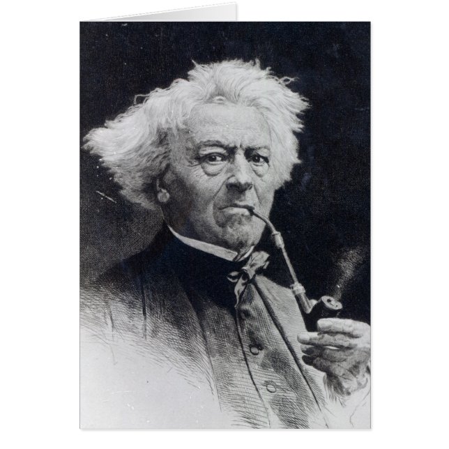 Jean-Baptiste Camille Corot Hälsningskort (Framsidan)