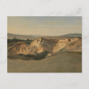 Jean-Baptiste-Camille Corot - Italienskt landskap Vykort