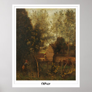 Jean-Baptiste-Camille Corot Konstaffisch #143-2 Poster