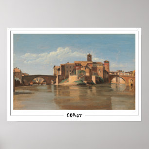 Jean-Baptiste-Camille Corot Konstaffisch #196-2 Poster