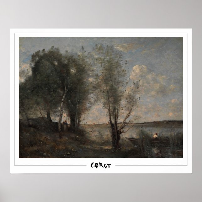 Jean-Baptiste-Camille Corot Konstaffisch #241 Poster (Framsidan)