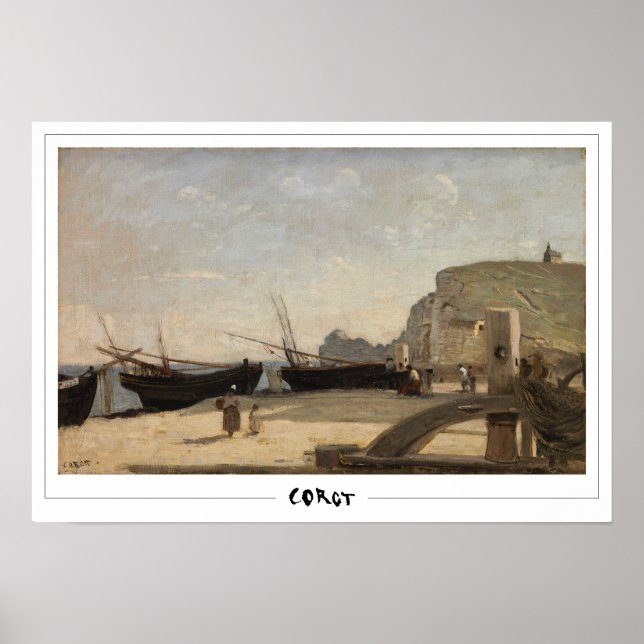 Jean-Baptiste-Camille Corot konstaffisch #360 Poster (Framsidan)
