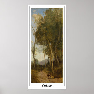 Jean-Baptiste-Camille Corot Konstaffisch #371 Poster