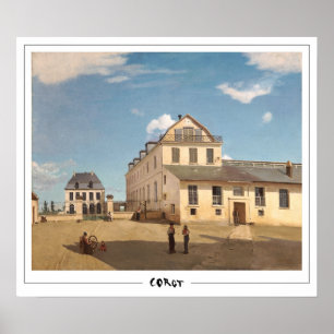 Jean-Baptiste-Camille Corot konstaffisch #434 Poster