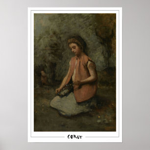 Jean-Baptiste-Camille Corot konstaffisch #87 Poster