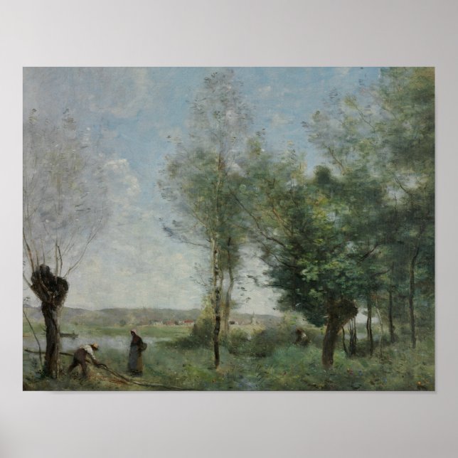 Jean-Baptiste-Camille Corot - Souvenir of Coubron Poster (Framsidan)
