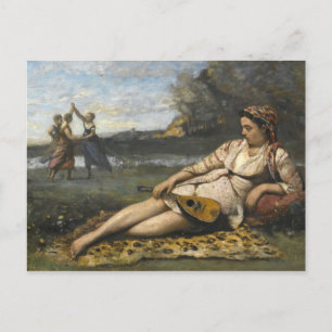 Jean-Baptiste-Camille Corot -Young Women of Sparta Vykort