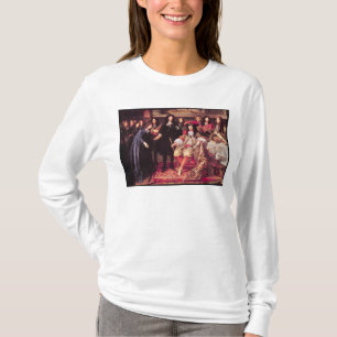 Jean-Baptiste Colbert som framlägger medlemmarna T-shirt
