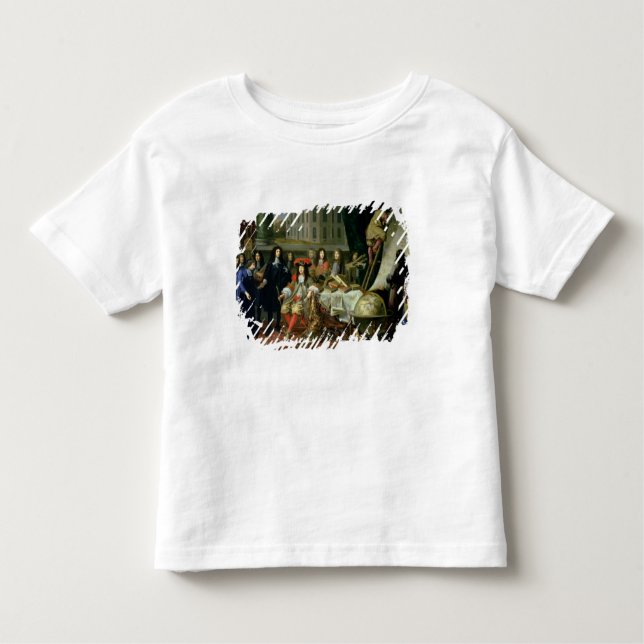 Jean-Baptiste Colbert som framlägger royal Tee Shirt (Framsida)