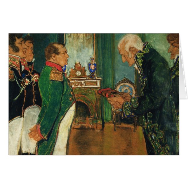 Jean-Baptiste de Lamarck Hälsningskort (Framsidan Horizontal)