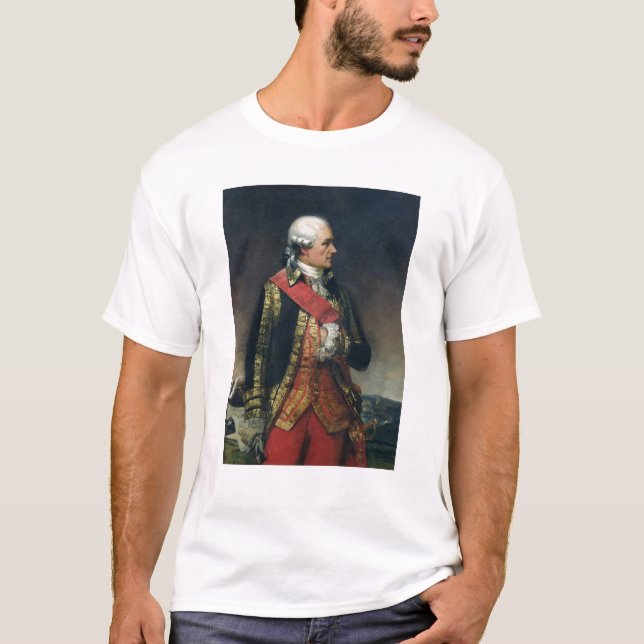 Jean-Baptiste de Vimeur Räkna av Rochambeau Tee (Framsida)