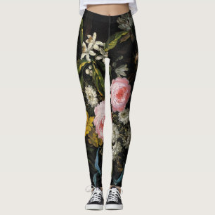 Jean-Baptiste Monnoyer - ett Chamomile-Bouquet Leggings