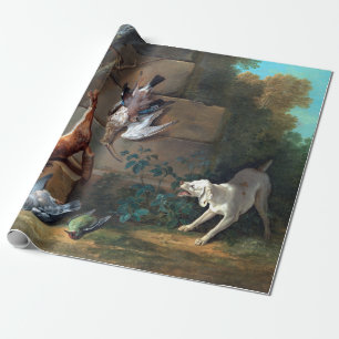 Jean-Baptiste Oudry hund som bevakar Deadleken Presentpapper