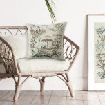 Jean-Baptiste Pillement Vintage Chinoiserie Art Kudde<br><div class="desc">Jean-Baptist Pillement var en otrolig konstnär som fångade stollig och romantik i 1700-talets China i en roligt Chinoiserie stil som för närvarande kämpar för hemdekorteman. Den ursprungliga utskriften i är New York Met Museum,  en offentlig image som har återställts noggrant.</div>