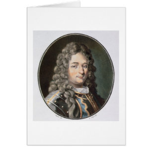 Jean Bart (1651-1702), 1789 (färgad gravyr) ( Hälsningskort