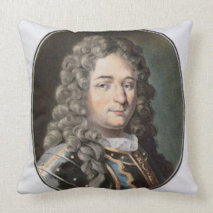 Jean Bart (1651-1702), 1789 (färgad gravyr) ( Kudde