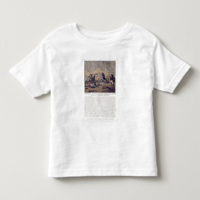 Jean Bart (1651-1702), fransk sjö- commandertaki Tee (Framsida)