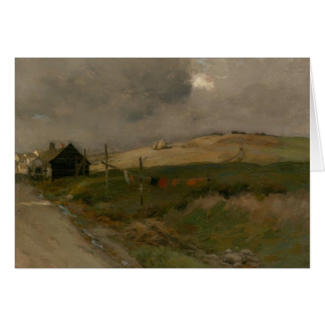 Jean Charles Cazin - Landskap Hälsningskort (Framsidan Horizontal)