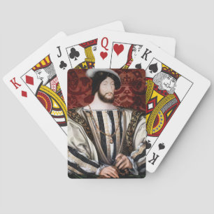 Jean Clouet - Francois I, Kung av Frankrike Casinokort
