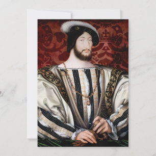 Jean Clouet - Francois I, Kung av Frankrike Inbjudningar