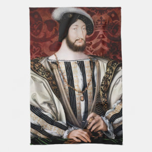 Jean Clouet - Francois I, Kung av Frankrike Kökshandduk
