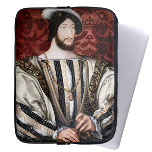 Jean Clouet - Francois I, Kung av Frankrike Laptop Fodral