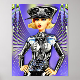 Jean CyborgBabe Poster