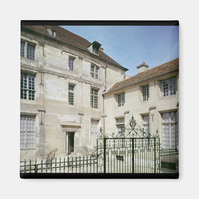 Jean de la Fontaines födelseort Magnet (Framsidan)