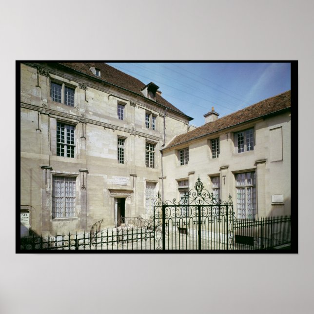 Jean de la Fontaines födelseort Poster (Framsidan)