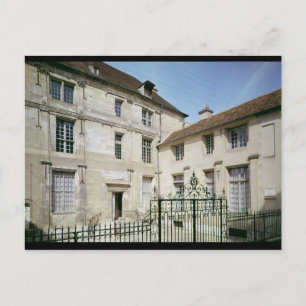 Jean de la Fontaines födelseplats Vykort
