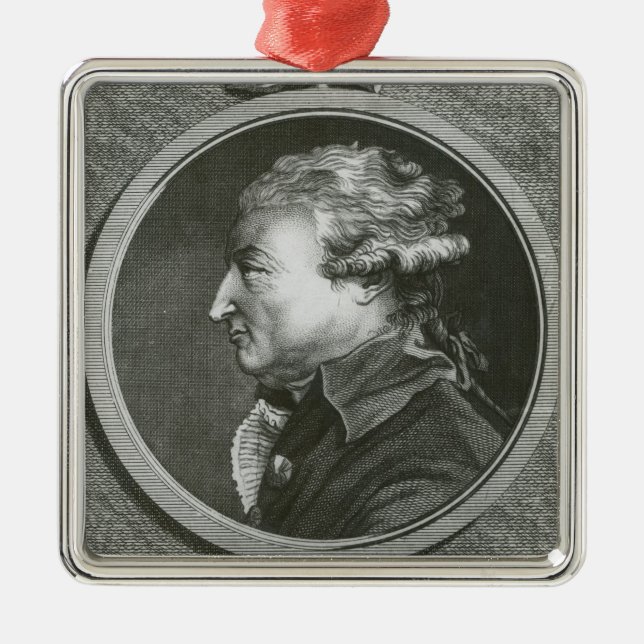 Jean Denis Antoine arkitekt Julgransprydnad Metall (Framsidan)