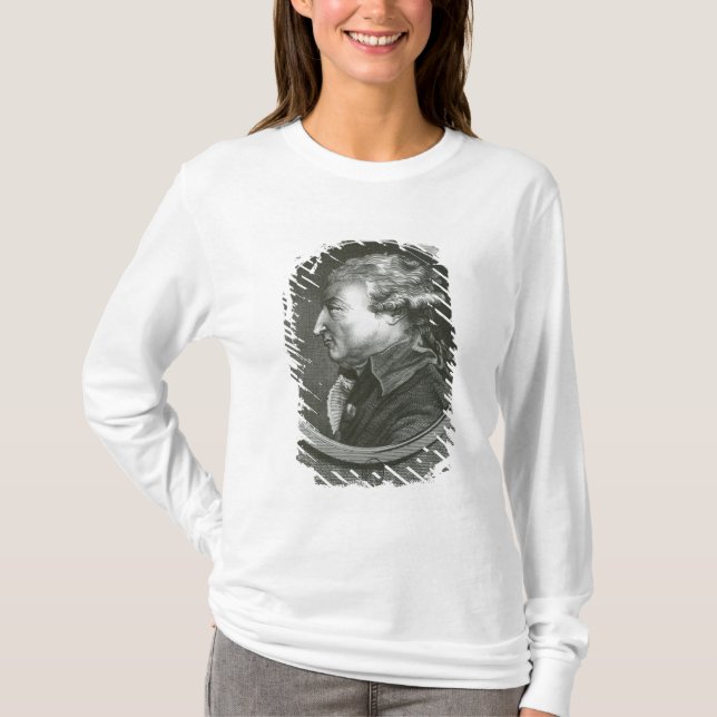 Jean Denis Antoine arkitekt Tee Shirt (Framsida)