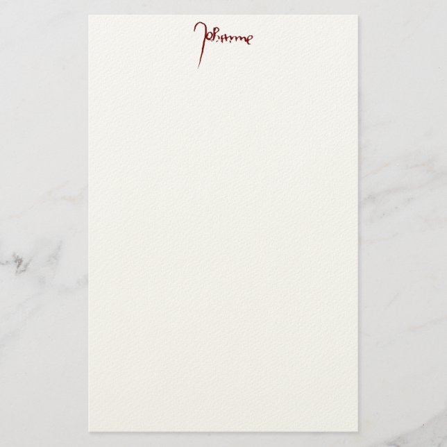 Jean d'Orléans Jeanne d'Arc Saint Johan – shabby Brevpapper (Framsida)