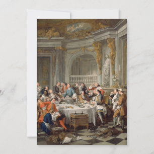 Jean François de Troy - Ostras lunch Inbjudningar