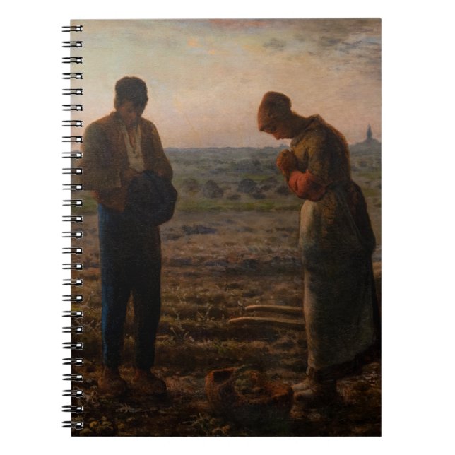 Jean-Francois Millet - Angelus Anteckningsbok (Framsidan)