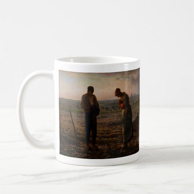 Jean-Francois Millet - Angelus Kaffemugg (Vänster)