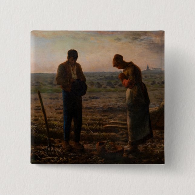 Jean-Francois Millet - Angelus Knapp (Framsida)