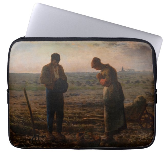 Jean-Francois Millet - Angelus Laptop Fodral (Framsidan)