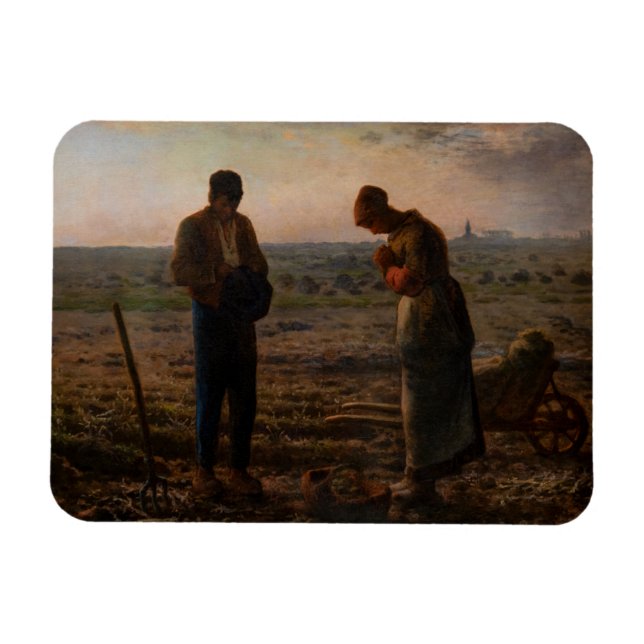 Jean-Francois Millet - Angelus Magnet (Horisontell)