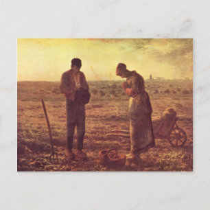Jean-Francois Millet- Angelus Vykort