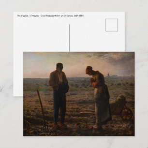 Jean-Francois Millet - Angelus Vykort
