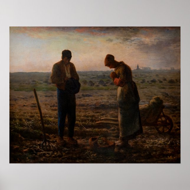 Jean-Francois Millet - Ave Maria Poster (Framsidan)